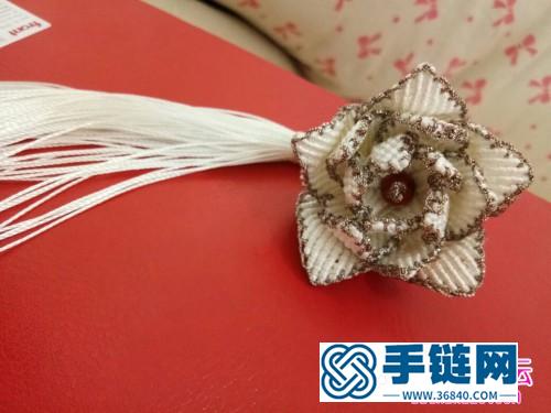 繩編蓮花流蘇掛件的詳細(xì)編制教程