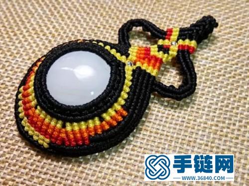 中國結(jié)福貝吊墜的制作步驟