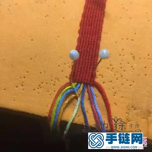 繩編圖案版手繩的詳細教程