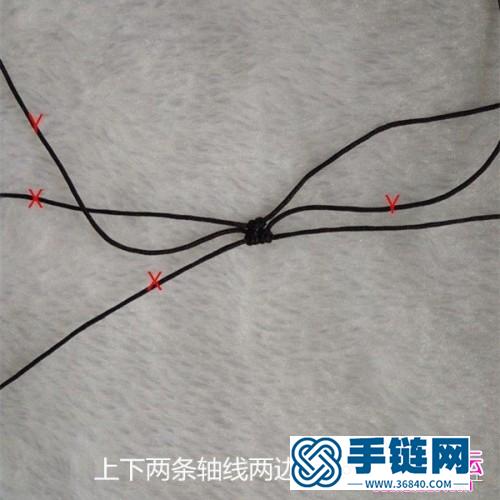編繩蜘蛛項鏈毛衣鏈的詳細制作圖解