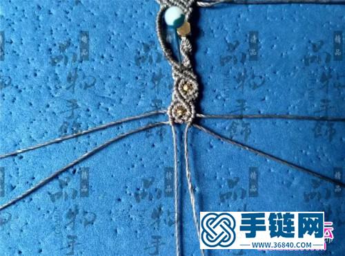 星眸包石項鏈的詳細制作圖解