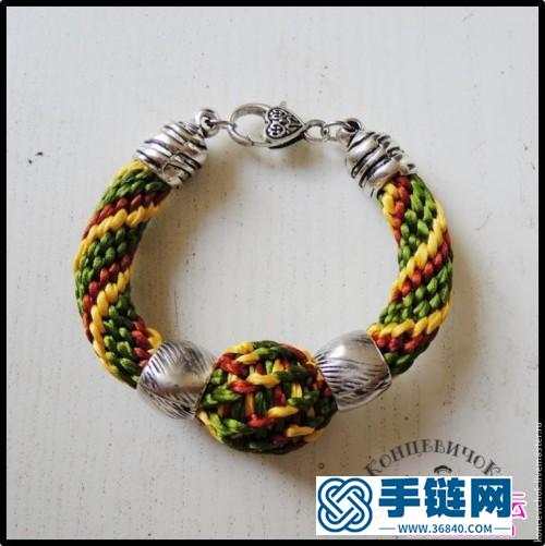包珠手鐲的制作方法