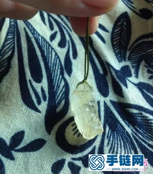 繩編古樸流蘇掛件的制作方法