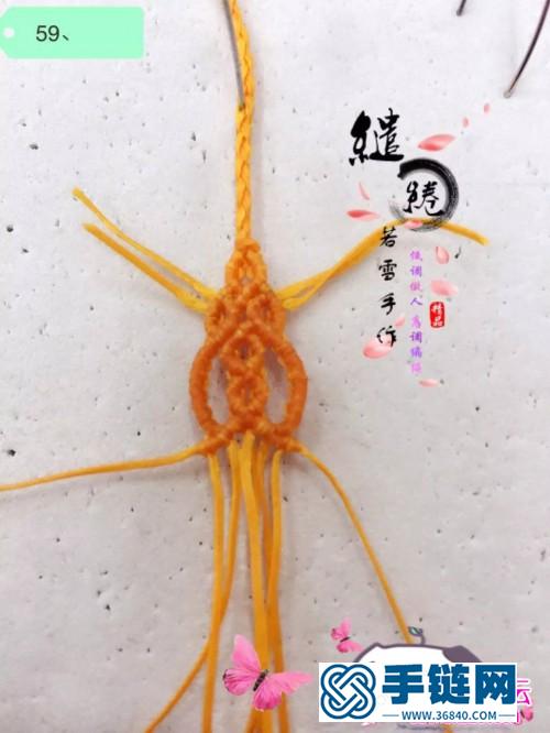 繩編綰青絲發簪的詳細制作圖解