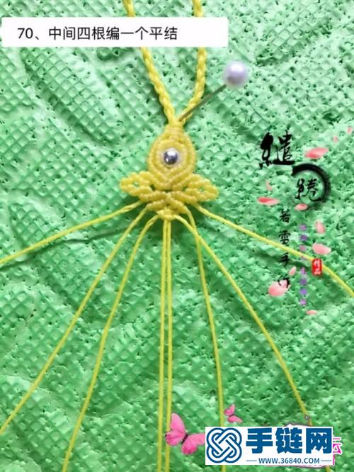 清靈掛石項鏈的詳細制作圖解