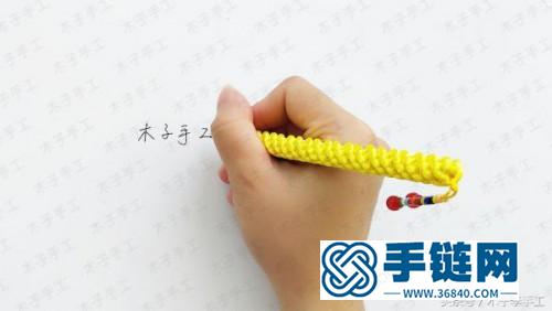 繩編創意筆殼的制作步驟圖