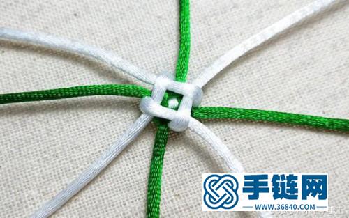 繩編創意筆殼的制作步驟圖