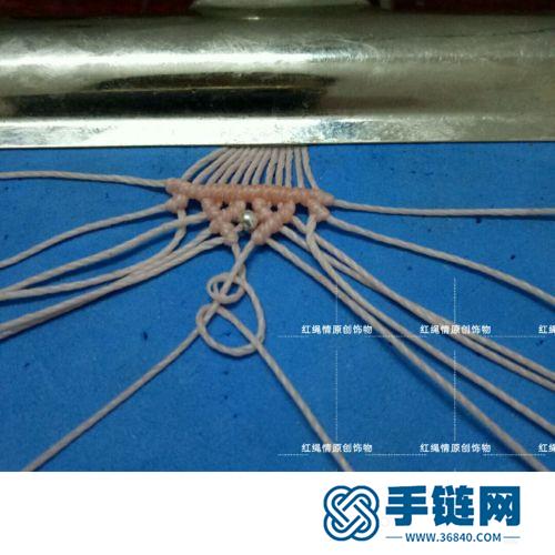 蠟線琉璃珠手繩的詳細制作圖解