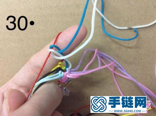 中國結編織九眼不滅金剛長壽繩圖解