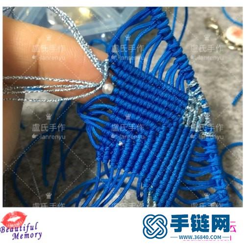用繩編四分娃娃比基尼小短褲的詳細方法
