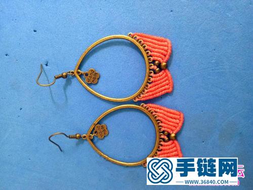 糖果色超萌小領(lǐng)結(jié)耳環(huán)的制作方法