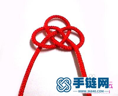 中國結(jié)編織制作的金錢結(jié)書簽教程