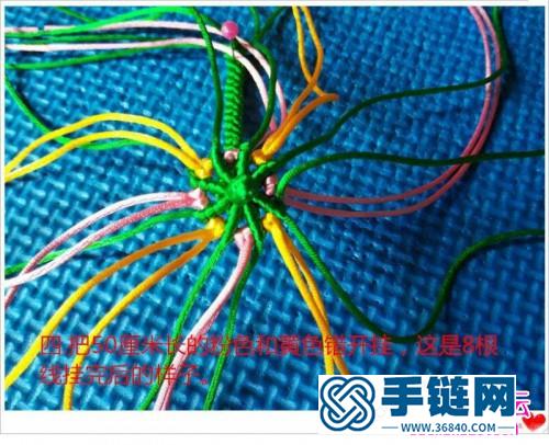 中國結編織小雨傘的制作教程
