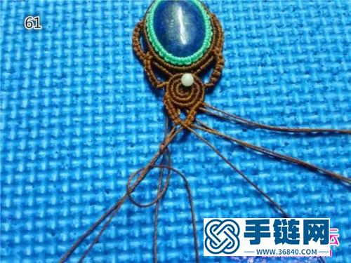 中國結編織魔仙吊墜的方法圖解（婉柔手作）