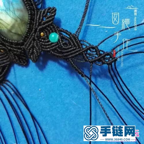 墨玨包石項(xiàng)鏈的詳細(xì)編制教程