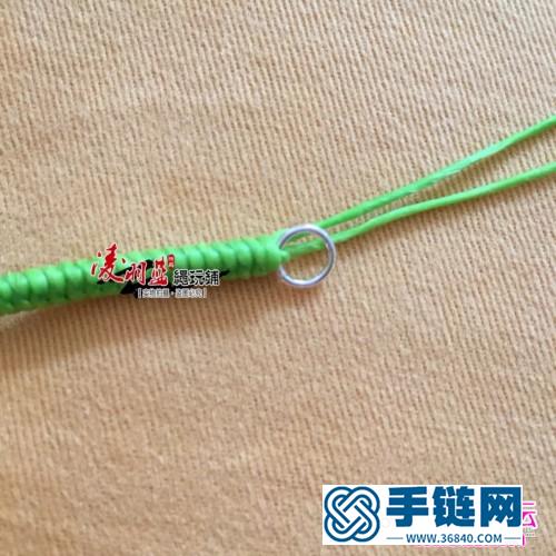 泰蠟s扣手繩的編法圖解