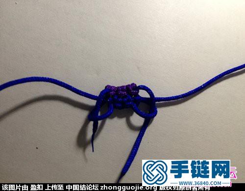 中國結制作彩虹耳環的方法圖解