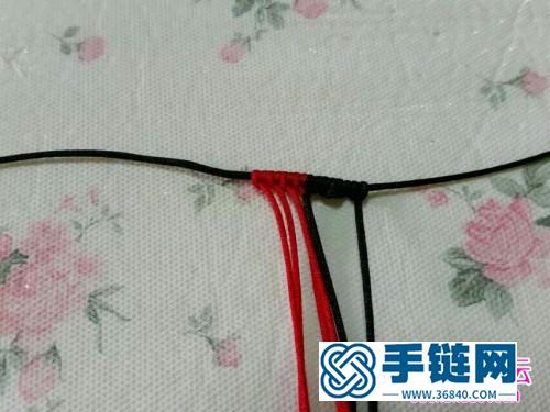 中國結蝴蝶胸針的編制方法步驟
