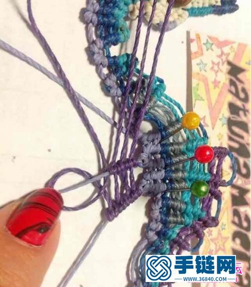 中國結編織小海馬的方法圖解