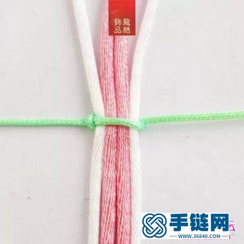 可愛五彩串珠手鏈的編織方法