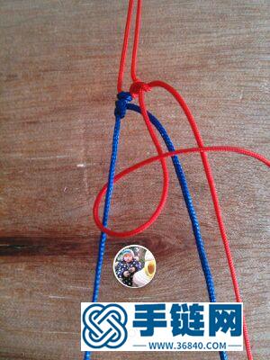 玉線包硬幣情侶項鏈的制作方法