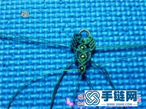 中國結(jié)編織青檸耳墜圖解（婉柔手作）