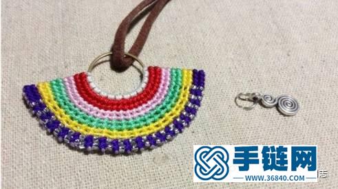 繩編異域民族風項鏈的制作方法