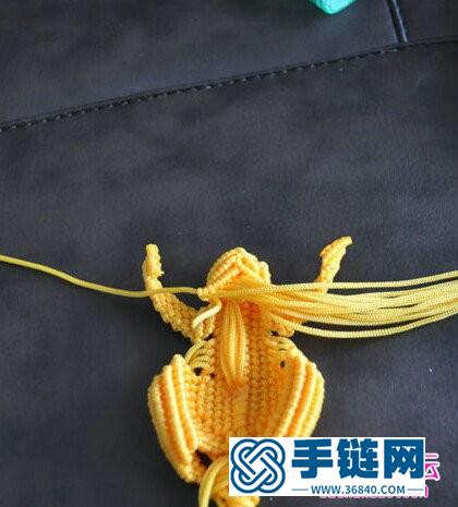 中國結編金蟾教程圖解