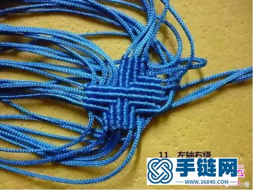 中國結編織幸運之星的方法圖解