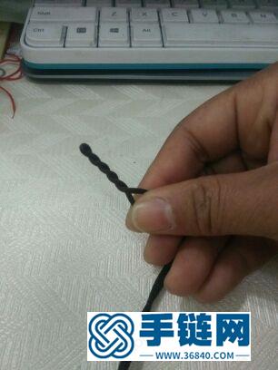 民族風項鏈繩的制作方法