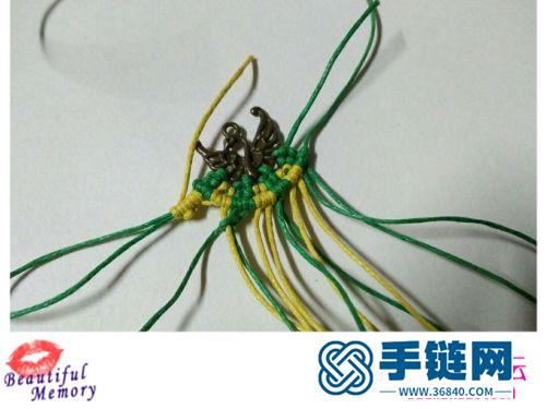 復古清新耳環的制作方法