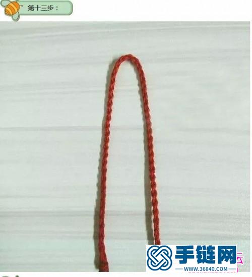 繩編金魚流蘇掛飾的詳細制作圖解