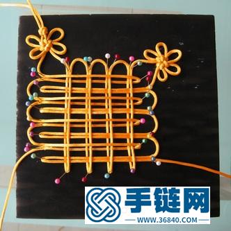 中國結制作套色掛飾的方法教程