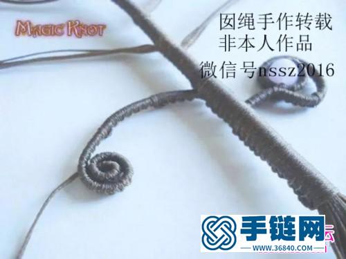 中國結編織生命樹的方法圖解