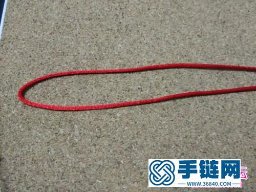 寶寶銀珠生肖核桃手繩的制作方法
