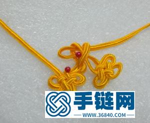 中國結編結制作的精美胸花圖解
