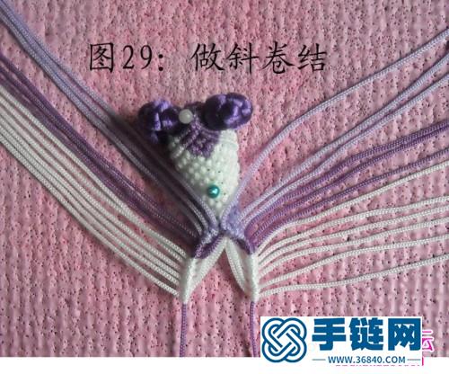 立體小金魚掛飾的編結過程