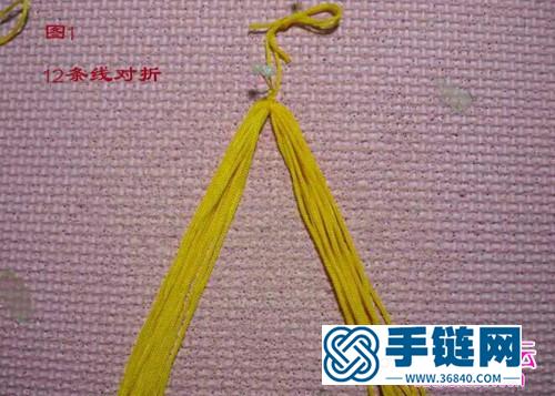 中國結制作的香水百合花教程