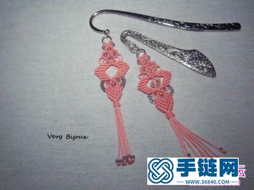 中國結(jié)編織耳飾發(fā)簪兩用飾品教程
