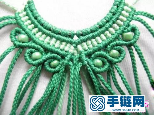 生機盎然的斜卷結耳飾的制作方法