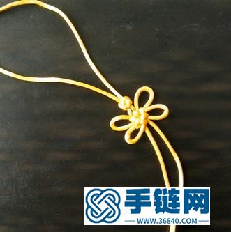 中國結制作套色掛飾的方法教程