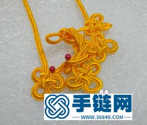 中國結編結制作的精美胸花圖解