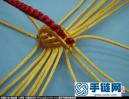 中國(guó)結(jié)編織鴛鴦的方法圖解（二種不同的尾巴）