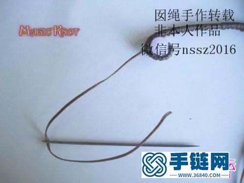 中國結編織生命樹的方法圖解