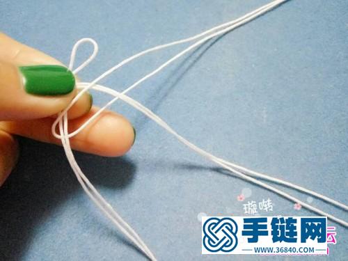繩編可愛男女福娃的詳細編制圖解