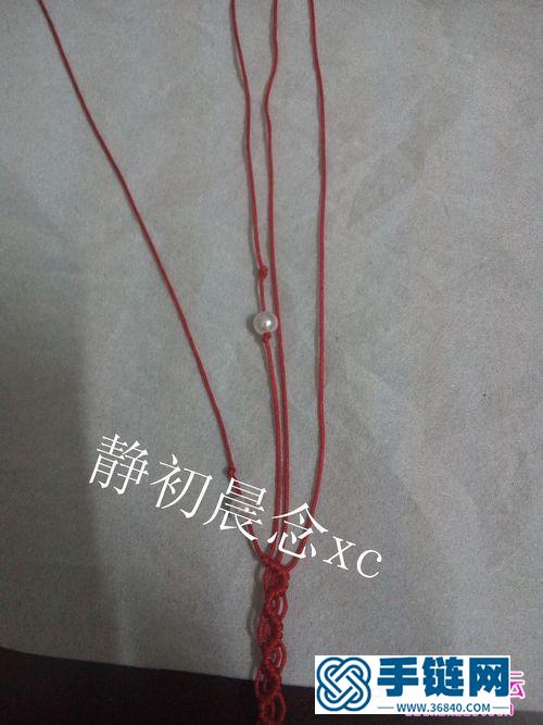 線，珠子制作包石頭珍珠項鏈教程