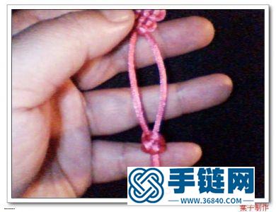 中國結編織花朵吊墜小掛件教程