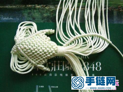 繩編金魚詳細步驟教程