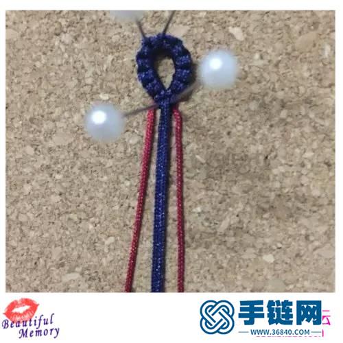 玉線菩提手鏈的詳細編織過程