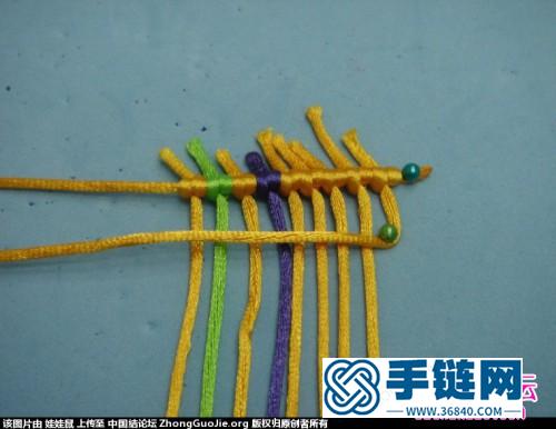中國(guó)結(jié)編織鴛鴦的方法圖解（二種不同的尾巴）